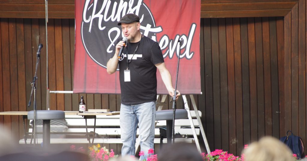 Jörg Schwedler beim 1. Lüneburger Comedy Open Air